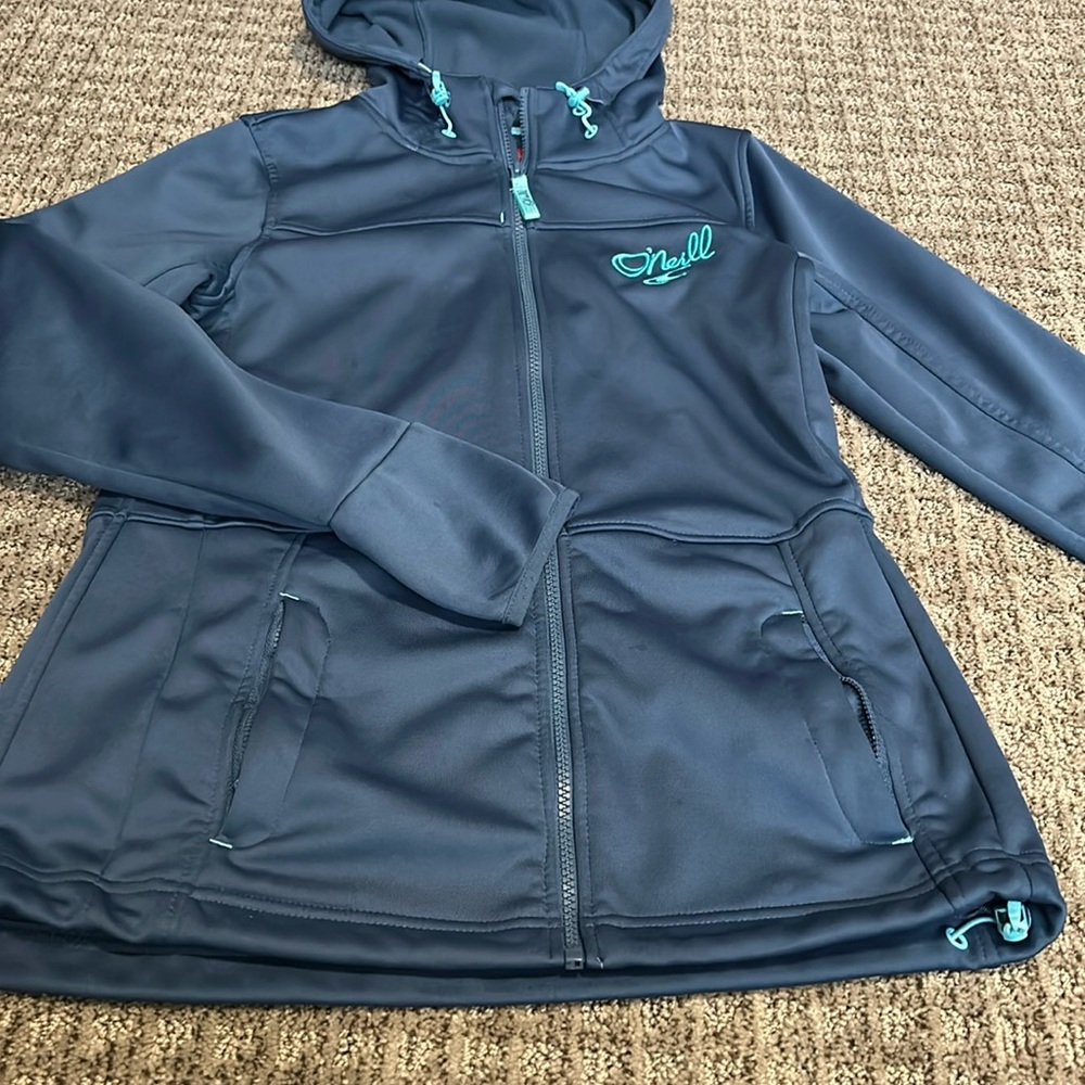 O’Neill hoodie, size M with hood.